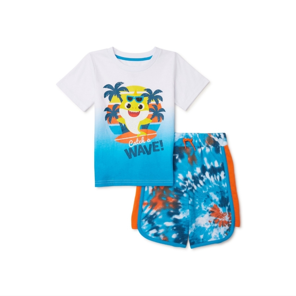 Baby Shark TB Short Set